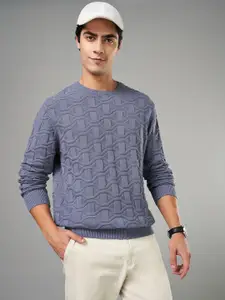 BYFORD by Pantaloons Men Cable Knit Pullover