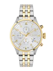 Ted Baker Men Dial & Stainless Steel Straps Analogue Watch BKPFMF4099I