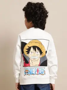 Kids Ville One Piece Printed Regular Fit Sweatshirt For Boys