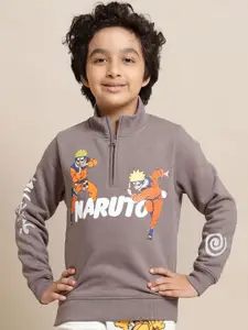 Kids Ville Boys Naruto Printed Sweatshirt