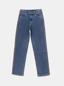 V-Mart Girls Straight Fit Stretchable Jeans