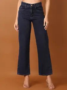 V-Mart Women Straight Fit High-Rise Jeans