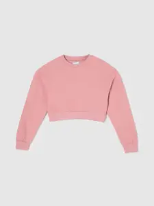 max Girls Long Sleeves Round Neck Sweatshirt