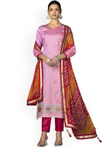 Maroosh Ethnic Motifs Embroidered Unstitched Dress Material