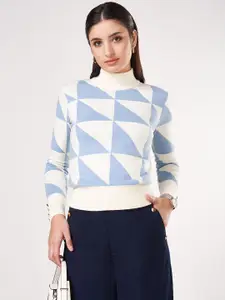 Annabelle by Pantaloons Women Woven Design Casual Pullover