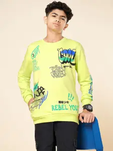 Coolsters by Pantaloons Boys Graphic Printed Cotton Sweatshirt