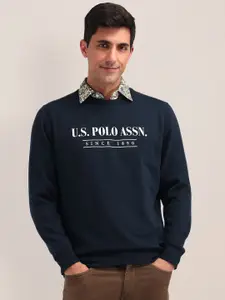 U.S. Polo Assn. Men Round Neck Cotton Sweatshirt