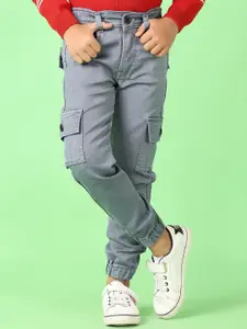 V-Mart Boys Mid-Rise Jogger Stretchable Jeans