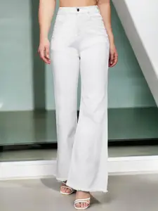 Miss Chase Women Bootcut High-Rise Stretchable Jeans