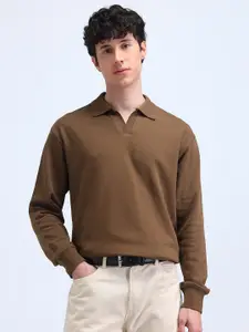 Flying Machine Men Shirt Collar Cotton Sweatshirt