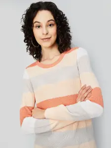 max Women Colourblocked Pullover