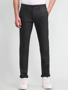 Arrow Sport Men Urban Slim Mid-Rise Slim Fit Trousers