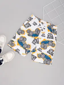 Pantaloons Junior Boys Graphic Printed Cotton Shorts