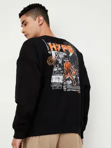 max Men Graphic Cotton Sweatshirt