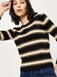 max Women Striped Pullover