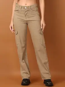 V-Mart Women Straight Fit High-Rise Jeans