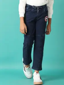 V-Mart Boys Cotton Mid-Rise Track Pants