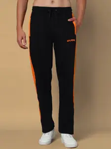 WEARDUDS Men Striped Relaxed-Fit Track Casual Pants