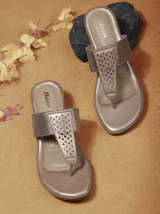 Bata Women PU Slip-On Comfort Sandals