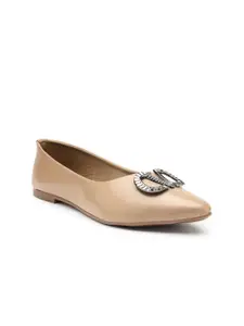 NATSHUZ Women Embellished Ballerinas Flats
