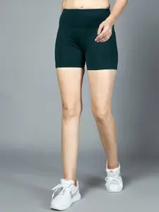 HRX by Hrithik Roshan Women Skinny Fit Rapid-Dry Training or Gym Sports Shorts