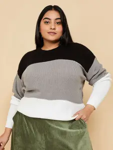 max Women Colourblocked Pullover
