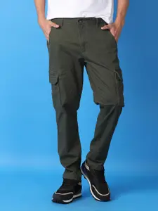 V-Mart Men Cotton Cargos Casual Trousers