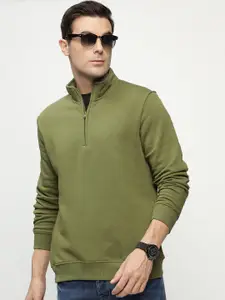 Hancock Mock Collar Anti Odour Fleece Pullover Sweatshirt