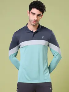 Technosport Men Polo Collar Anti Static Slim Fit T-shirt