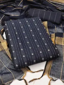 Peachmode Geometric Printed Pure Cotton Unstitched Dress Material