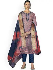 Maroosh Ethnic Motifs Printed Unstitched Dress Material