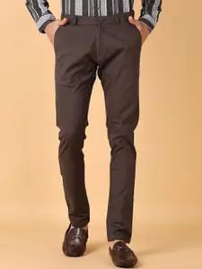 V-Mart Men Printed Twill Casual  Trousers