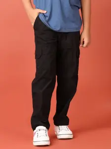 V-Mart Boys Regular Fit Cotton Cargos Trousers