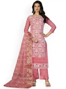 Maroosh Ethnic Motifs Embroidered Unstitched Dress Material