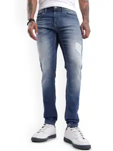 WROGN Men Highly Distressed Heavy Fade Jeans