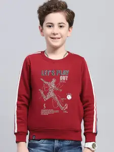 Monte Carlo Boys Pullover Graphic Printed Sweatshirt