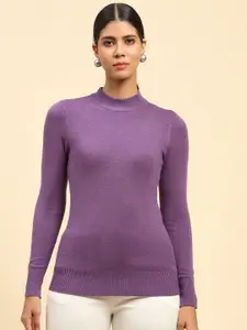 Global Republic Women Long Sleeves High Neck Top