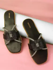 Anouk Women Embellished Open Toe Flats