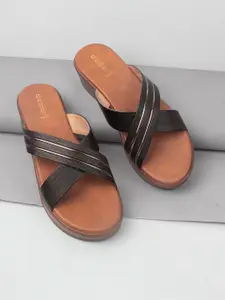 DressBerry Women Open Toe Flats