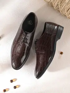 House of Pataudi Men  Formal Lace Up Round Toe Derby
