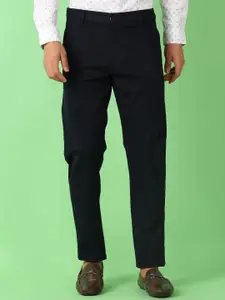 V-Mart Men Solid Twill Casual Chinos Trousers