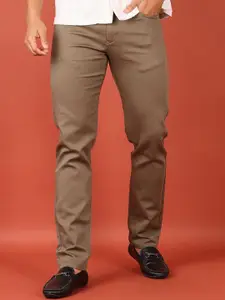 V-Mart Men Mid-Rise Regular Fit Chinos Trousers