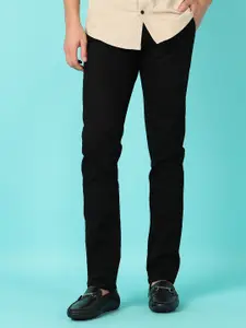 V-Mart Men Solid Mid-Rise Chinos Trousers