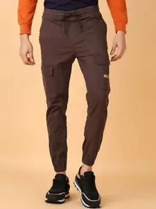 V-Mart Men Mid-Rise Cotton Jogger Trousers