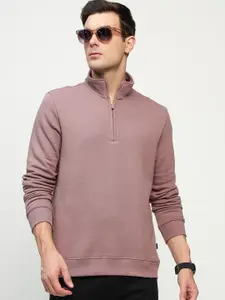 Hancock Mock Collar Anti Odour Fleece Pullover Sweatshirt