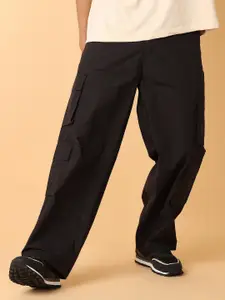 V-Mart Men Cotton Cargos Trousers