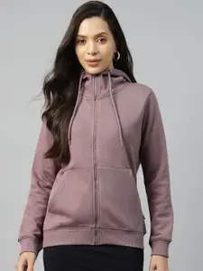 Hancock Hooded Anti Odour Fleece Front-Open Sweatshirt