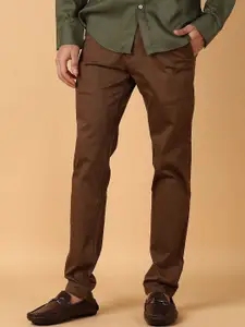 V-Mart Men Printed Regular Fit Chinos Trousers