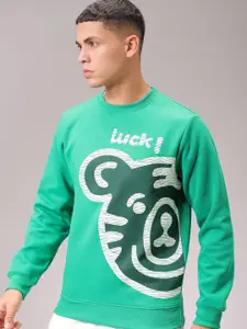 The Indian Garage Co Men Printed Sweatshirt