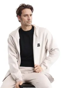 RARE RABBIT Men Cotton Mid Rise Track Pants